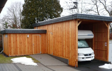 Wohnmobilcarport in Hamburg